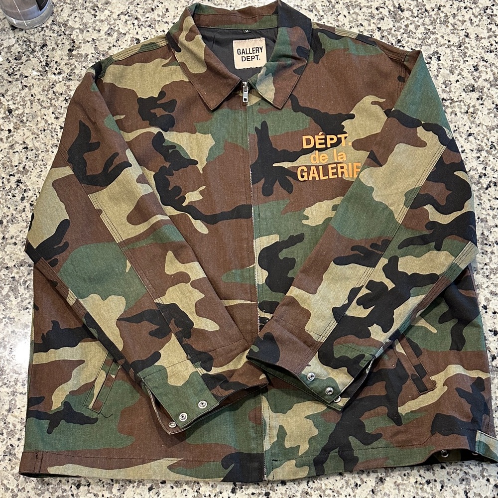Gallery Dept Camouflage Jacket with Bold Accents